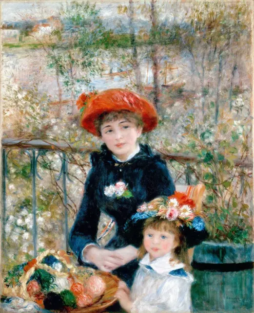 Two Sisters, Pierre-Auguste Renoir, 1881