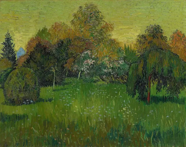 The Poet's Garden, Vincent van Gogh, 1888